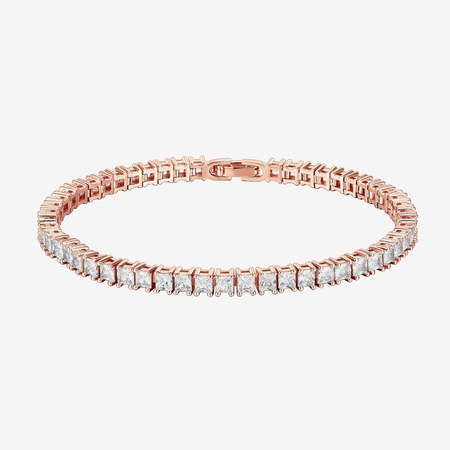 Princess Cut Tennis Bracelet