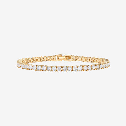 Vermeil Medium Tennis Bracelet