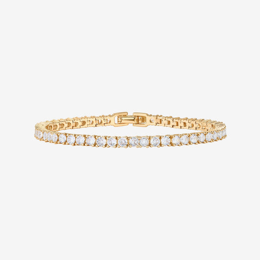 Vermeil Medium Tennis Bracelet