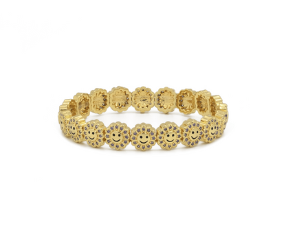 THE ETERNAL DAISY BRACELET CZ