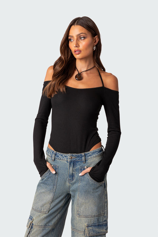 Model Off Duty Ribbed Bodysuit