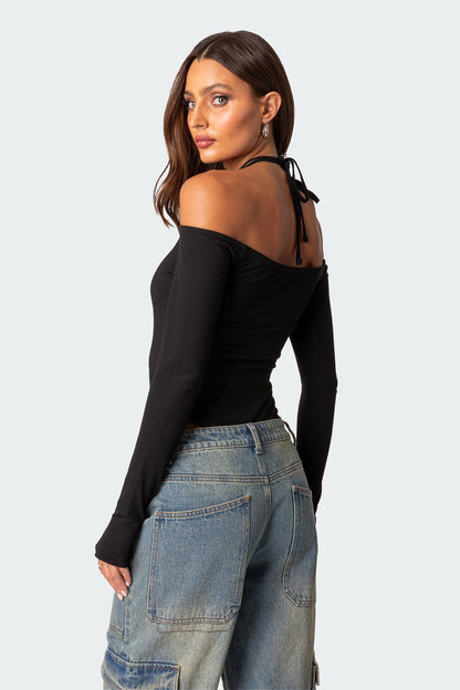 Model Off Duty Ribbed Bodysuit