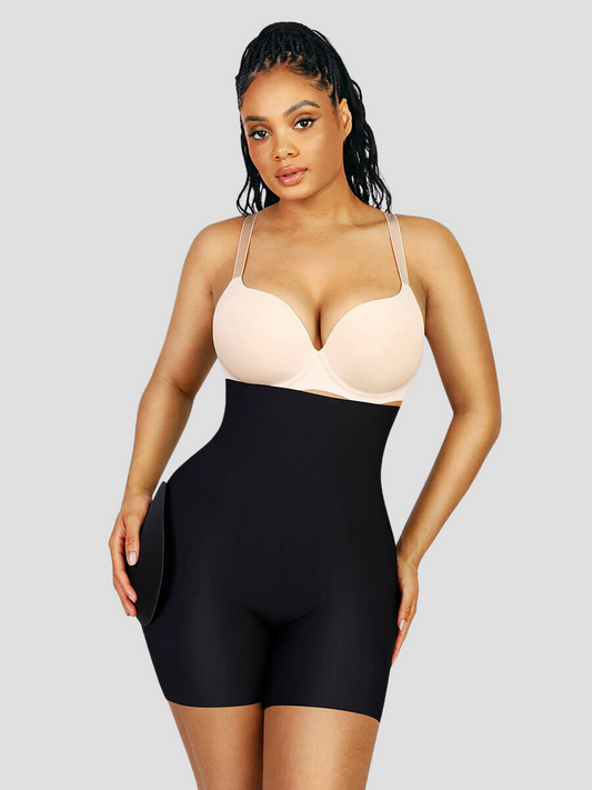 Padded Hip Dip Boost Shaper with Tummy Control