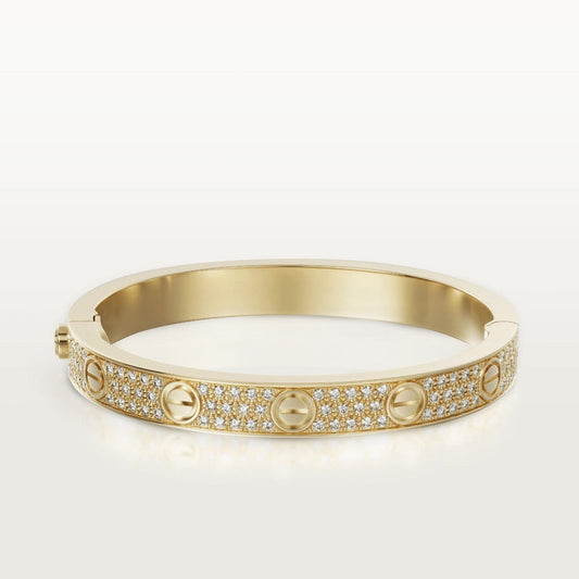 Aimee Diamond Paved Love Bracelet