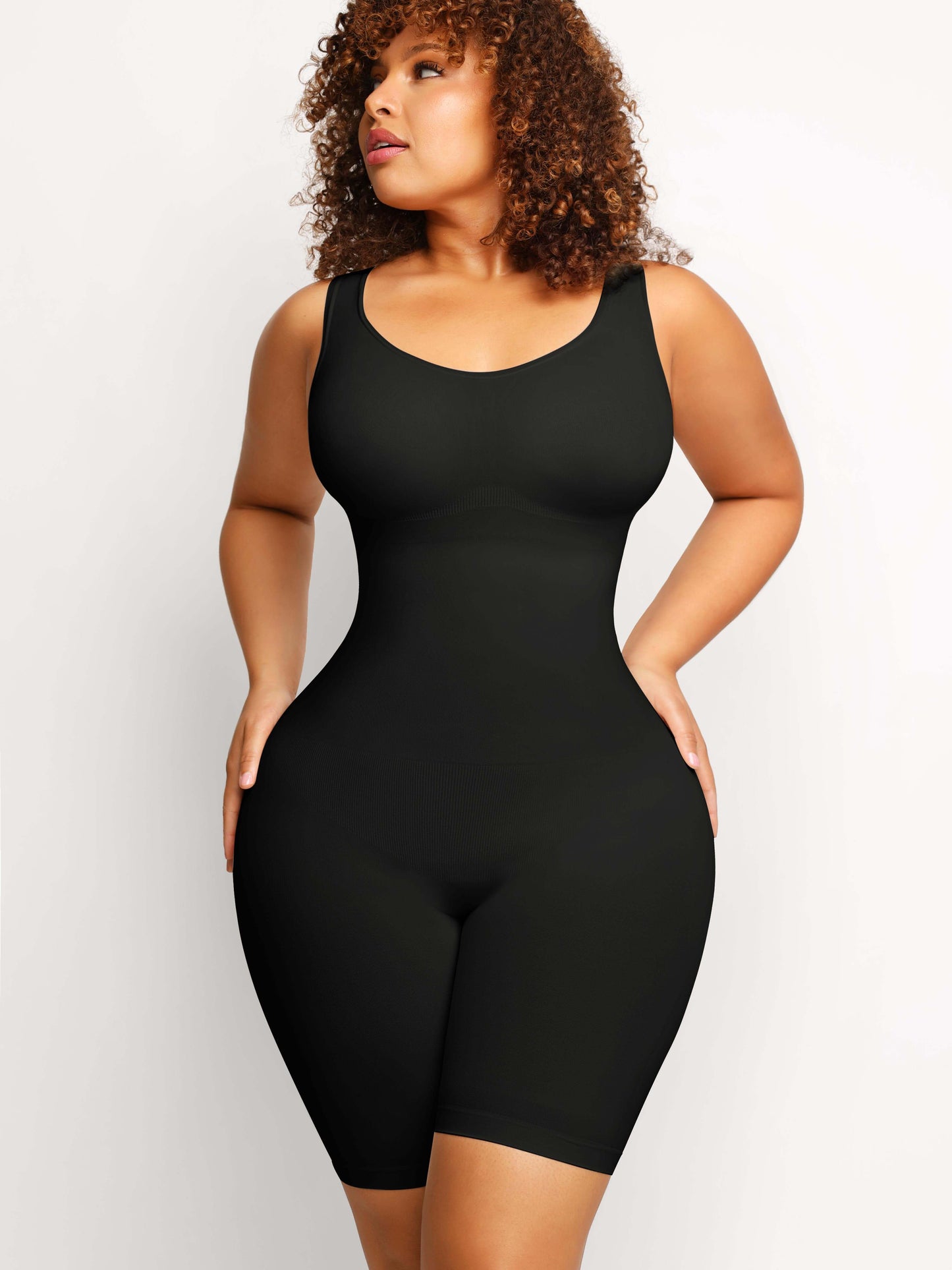 Double-Duty Bodysuit Shaper, Black